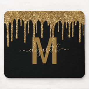 Name des Monogramms für den Chic Gold Drilling-Gli Mousepad