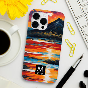 Name des Monogramms für die benutzerdefinierte Ölm Case-Mate iPhone 14 Pro Max Hülle