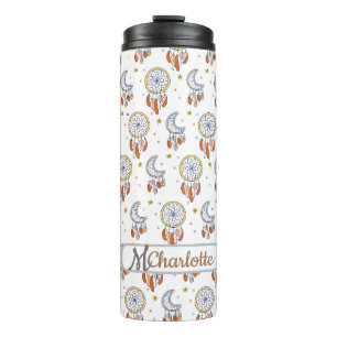 Name des Musters für das Muster Retro Whimsical Thermosbecher