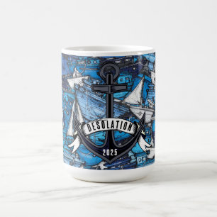 Name des Nautic Anchor Boats Kaffeetasse