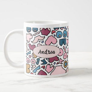 Name des neutralen Brustmusters Jumbo-Tasse