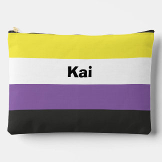 Name des nicht binären Strichs oder Monogramms Zubehörtasche