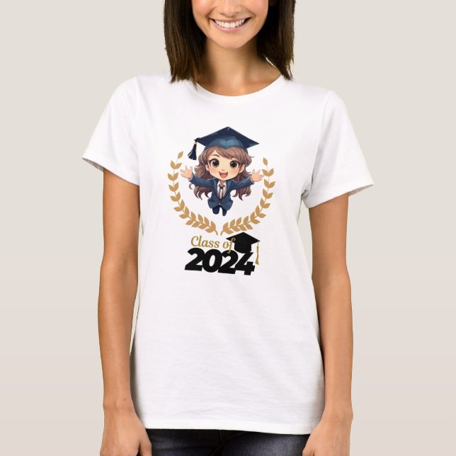 Name des niedlichen Animationsstudiums 2024 T-Shirt (Vorderseite)