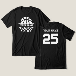 Name des personalisierten Basketballteams, Name un Tri-Blend Shirt