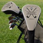 Name des personalisierten Classic Golf Clubs Golf Headcover<br><div class="desc">Erstellen Sie Ihre eigene Golf-Headcover! Personalisieren Sie dieses Design mit Ihrem eigenen Text. Sie können dieses Design weiter anpassen,  indem Sie den Link "Weitere Anpassung" auswählen,  falls gewünscht. 🎥 🎥 WATCH,  WIE MAN PERSONALISIERUNG HINZUFÜGEN KANN! 🎥 https://youtu.be/CmyHIyhtmqk</div>