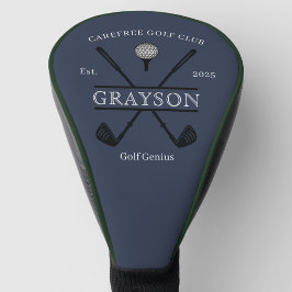 Name des personalisierten Classic Golf Clubs Headcover