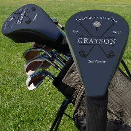 Name des personalisierten Classic Golf Clubs Headcover