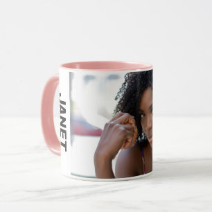 Name des personalisierten Fotos Niedlich Tasse