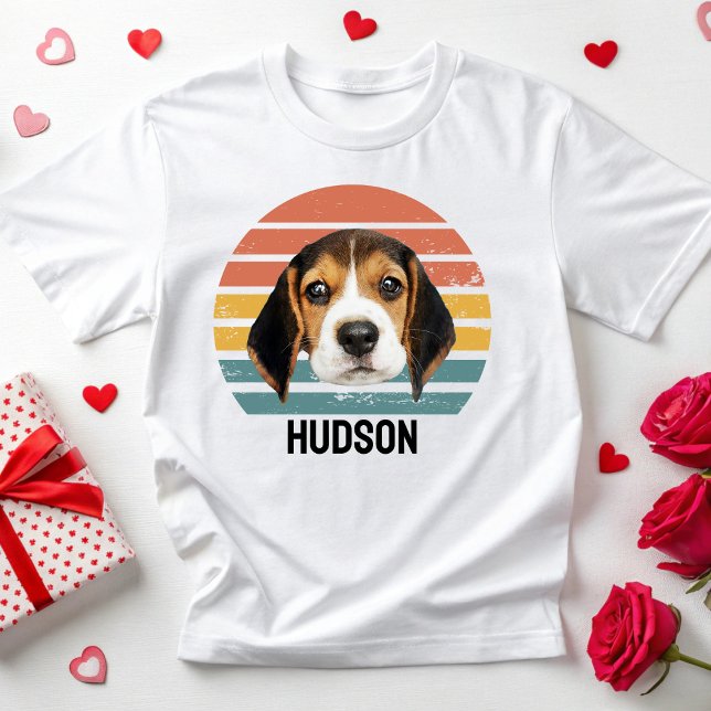 Name des personalisierten Hundes Name Hund Liebhab T-Shirt (Von Creator hochgeladen)