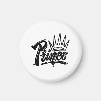Name des Prinzen mit Kronenhemd Magnet