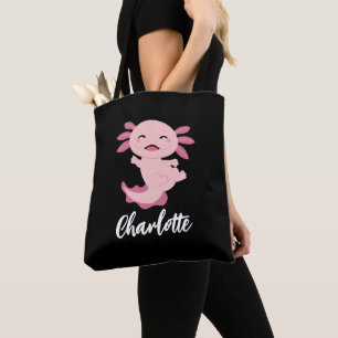 Name des rosa Axolotl Monogramms