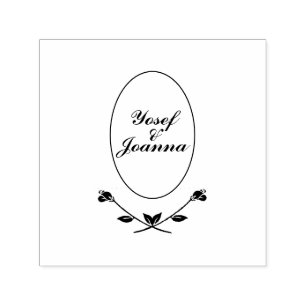 Name des Rose Permastempel