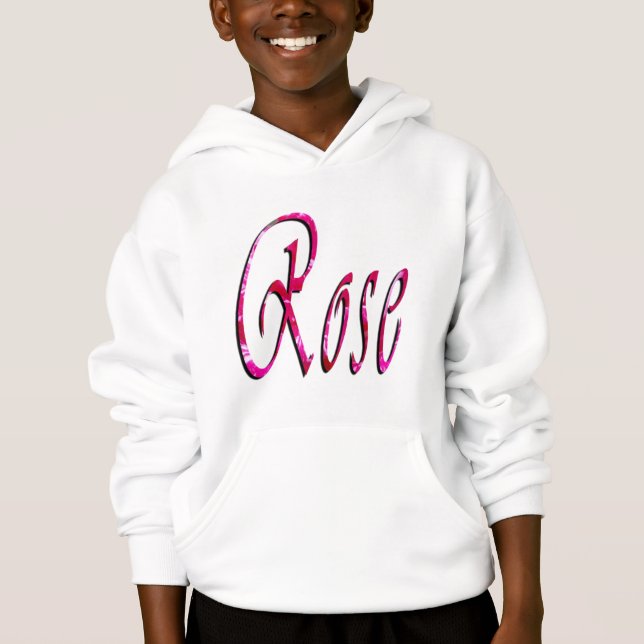 Name des Rosenmädchens, Hoodie (Vorderseite)