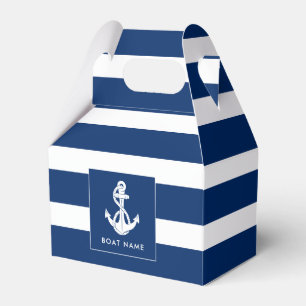 Name des Schiffes Anchor Nautic Custom Geschenkschachtel
