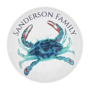 Name des Schiffes Aquamarine Krabbe Schneidebrett