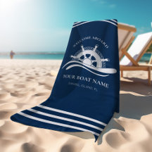 Name des Schiffes auf dem Schiff Willkommen in der