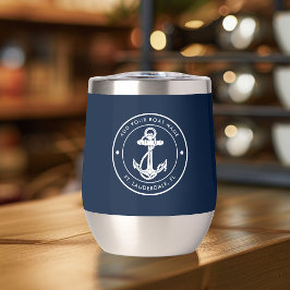 Name des Schiffes der Nautischen Marine Blue Ancho