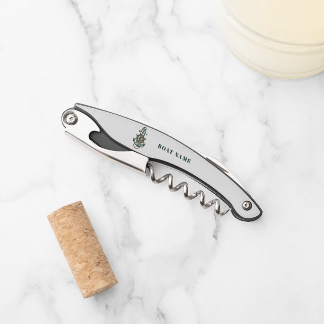 Name des Schiffes für benutzerdefinierte Schifffah Kellnermesser (Vorderseite)