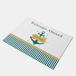 Name des Schiffes Personalisiert Fußmatte