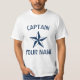 Name des Schiffskapitäns der Nautic-Sternenflotte T-Shirt (Vorderseite)