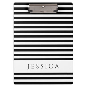 Name des schwarz-weiß gestrichenen Musters Klemmbrett
