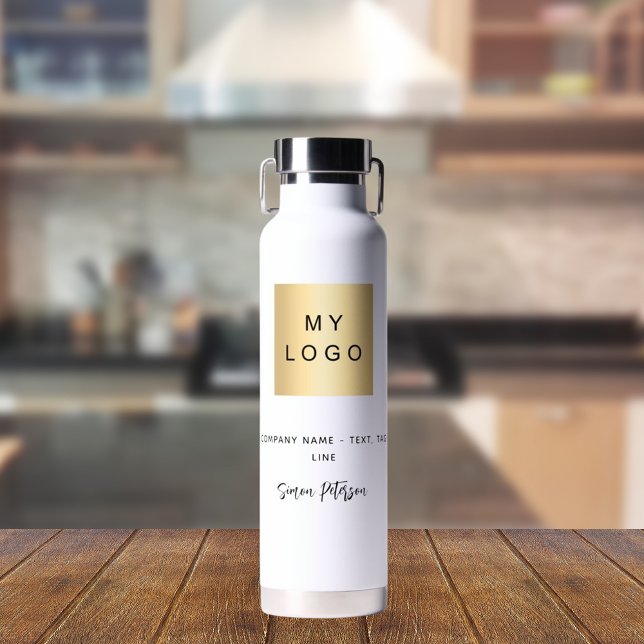 Name des schwarzen Firmenlogos Trinkflasche (Von Creator hochgeladen)