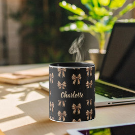 Name des schwarzen Leopardenbogens Tasse