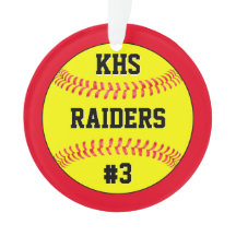 Name des Softballteams, Briefe und Spielernummer