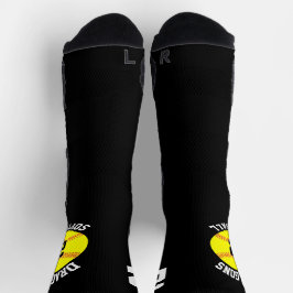 Name des Softwareteams und Nummer des Spielers Jer Socken