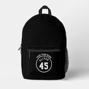 Name des Teams Name Sport Bedruckter Rucksack