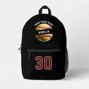 Name des Teams Name Sport Bedruckter Rucksack