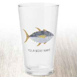 Name des Thunfischboots Glas