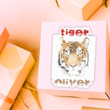 Name des Tiger Head Watercolor