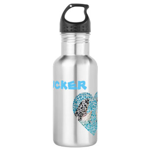 Name des Tuckers mit Orcas, Wasserflasche