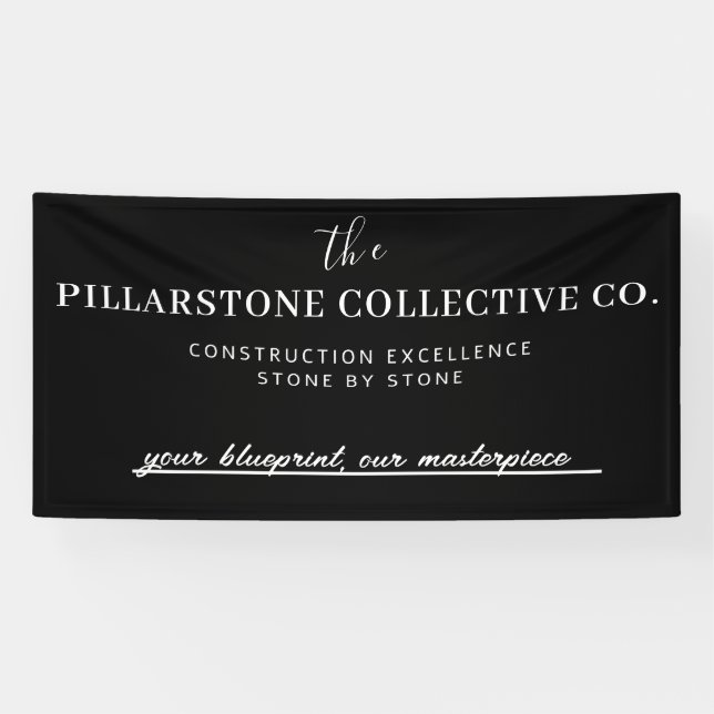 Name des Unternehmens Custom Real Anwesen Construc Banner (Horizontal)