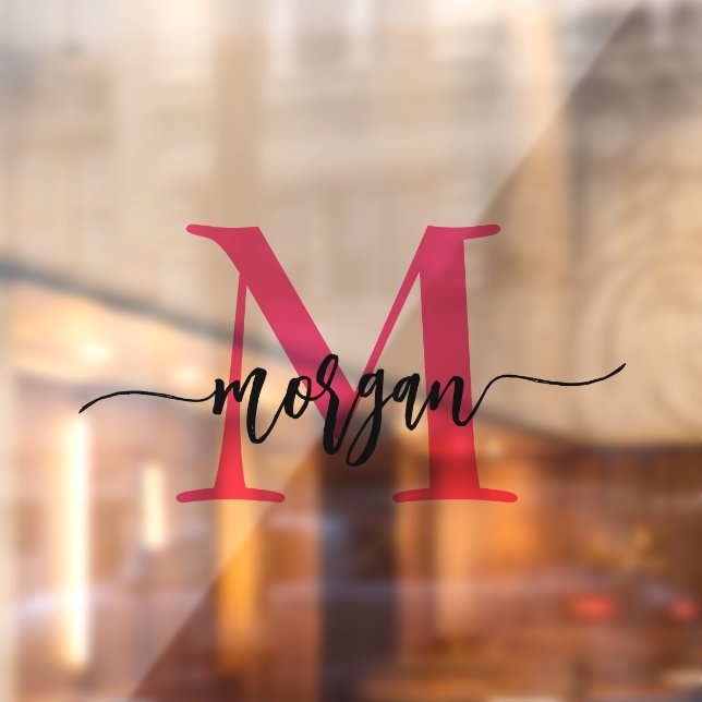 Name des Unternehmens Fensteraufkleber (Blatt 2)