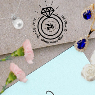 Name des Unternehmens für Berufliche Markenbezeich Gummistempel