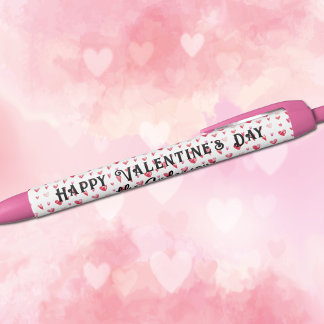 Name des Unternehmens, Herz Valentine Black Ink Kugelschreiber