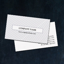 Name des Unternehmens, Minimalistisch Visitenkarte