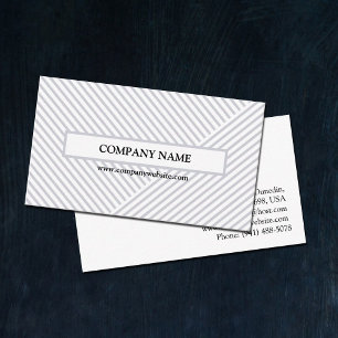 Name des Unternehmens, Minimalistisch Visitenkarte
