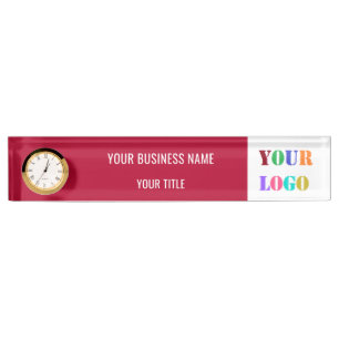 Name des Unternehmens Name des Colour Desk Name Pl Namensplakette