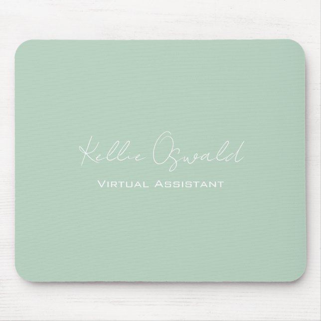 Name des virtuellen Assistenten für Monogramme, he Mousepad (Vorne)
