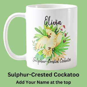 Name des von Sulfur entworfenen Cockatoo Australia Kaffeetasse