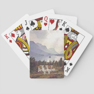 Name des Wasserfarbengebirges und ursprüngliche Vo Spielkarten