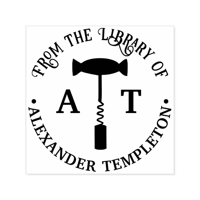 Name des Weinkorkenziehers Permastempel (Design)