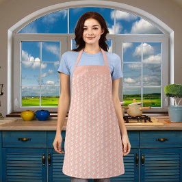 Name des weißen Blumenmusters Schürze