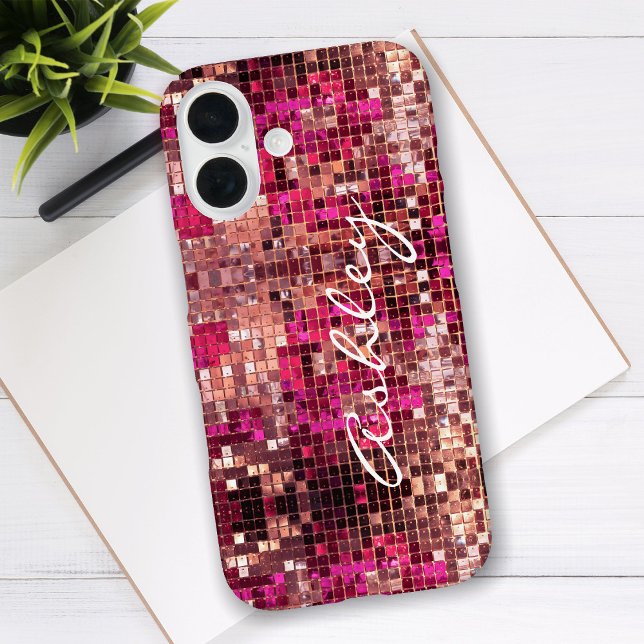 Name des weißen Skripts auf Glitzer Case-Mate iPhone Hülle (Von Creator hochgeladen)
