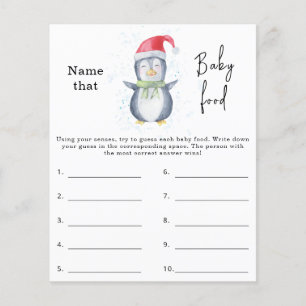 Name dieses Babynahrung - Baby-Dusche-Spiel