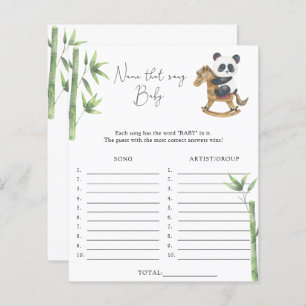 Name dieses Songs \ Bear Thema Baby Dusche Spiel