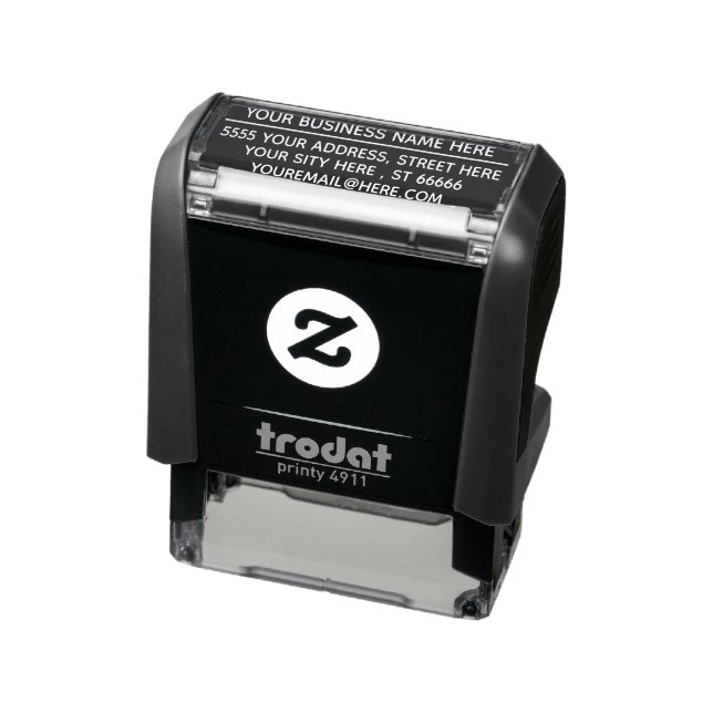 Name E-Mail-Adresse Farbe Selbstfärbender Stempel  (Produkt)